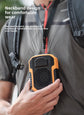 Portable Waist Clip Fan 6000mAh Rechargeable Personal Air Conditioner with Power Bank Function Heavy Duty Wearable Belt Fan for Tradies Camping and Outdoor Work Black