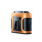 Waist Clip Fan 6000mAh Rechargeable Portable Personal Fan with Dual Outlet 13500RPM High Speed Airflow for Outdoor Work Orange