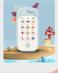 Unicorn Baby Toy Phone Music & Light Learning Mobile Teether for Toddlers Interactive English Educational Gift Yellow