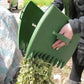 Pair of Horticultural Leaf Rake Hand Tools Set Large Plastic Claw Grabber Ideal for Collecting Yard Debris, Grass Clippings, and Scraps Yellow