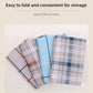 Washable Incontinence Bed Pad 115x200cm Reusable Waterproof Mattress Protector with Non-Slip Backing 4-Layer Absorbent Underpad for Elderly and Adults Medium blue