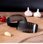 Black Stainless Steel Garlic Press Rocker Ergonomic Garlic Crusher and Ginger Mincer Professional Kitchen Tool