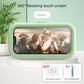 Waterproof Shower Phone Holder Wall Mount with Aromatherapy - 360° Rotating & Retractable Anti-Fog Case - Drill-Free Bathroom & Kitchen Mobile Stand - Green