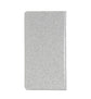 Car Registration and Insurance Holder Silver Glitter - Bling Vehicle Document Wallet - Slim Glove Box Organiser for Rego Papers & Travel IDs - Sparkle PU Leather Case