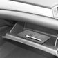 Car Registration and Insurance Holder Silver Glitter - Bling Vehicle Document Wallet - Slim Glove Box Organiser for Rego Papers & Travel IDs - Sparkle PU Leather Case
