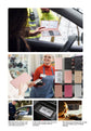 Car Registration and Insurance Holder Pink Glitter - Bling Vehicle Document Wallet with Secure Magnetic Strap - Slim Glove Box Organiser for Rego Papers & Travel IDs - Rose Pink