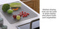 Silicone Stove Top Cover 71x50x0.3cm Heat Resistant Electric Cooktop Protector Mat for Kitchen Benchtop and Laundry Dark gray