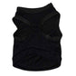 2 Pack Security Pet Vest Size S - Black Cotton Dog T-Shirt for Small Dogs Puppies & Cats - Summer Sleeveless Apparel with White Lettering