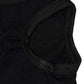 2 Pack "SECURITY" Printed Dog Vest Size M - Black Cotton Pet T-Shirt - Lightweight Summer Tank Top for Small Dogs & Cats - Fun Novelty Puppy Apparel (45cm Chest)