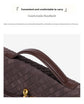 Retro Woven Baguette Handbag for Women Suede Texture PU Leather Shoulder Crossbody Bag Elegant Evening Clutch Brown