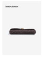 Retro Woven Baguette Handbag for Women Suede Texture PU Leather Shoulder Crossbody Bag Elegant Evening Clutch Burgundy