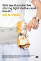 WRELS Trail Running Waist Belt - Lightweight Mesh Hydration Pack with Trekking Pole Holder - Anti-Bounce Phone Storage for Marathon & Hiking - Gray Size M (74-86cm)