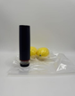 Portable Handheld Vacuum Sealer - Wireless Rechargeable Food Saver Pump - Compact Electric Kitchen Gadget for Meal Prep & Sous Vide - Black