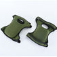 Waterproof Garden Knee Pads High Density EVA Foam Cushion for Weeding & Cleaning Adjustable Neoprene Straps Dark Green 1 Pair