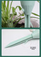 2 PCS Automatic Self-Watering Plant Spikes Adjustable Drip Irrigation System for Indoor Outdoor Garden Pots Holiday Care Green and White