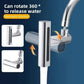 Waterfall Kitchen Tap Extender 4 Spray Modes 360 Swivel Faucet Aerator Flying Rain Nozzle High Pressure Sink Attachment Universal Fit Chrome Finish