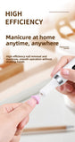 Electric Nail Drill Machine Cordless Portable E-File Kit with Charging Base LED Display 3 Speeds 15000RPM for Gel Polish Acrylic Removal Manicure Pedicure Home Pink