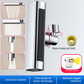 Universal 4-Mode Kitchen Tap Extender Waterfall Flying Rain Effect 360 Swivel Faucet Aerator Nozzle with Alloy Cap and Adapters Anti-Splash Sink Attachment