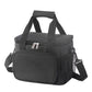 Small Insulated Lunch Bag 10L Cooler Tote Box with Shoulder Strap Leakproof Thermal Meal Prep Carrier for Work School Picnic Black