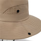 Wide Brim Sun Hat Waterproof UV Protection Boonie Bucket Cap Mesh Breathable for Fishing Hiking Camping Outdoor Black
