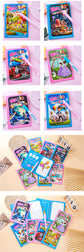 2 PCS Magic Water Colouring Book Reusable Mess Free Painting Set Underwater Ocean and Train Themes with Refillable Water Pens for Kids Travel Activity