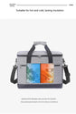 Large 30L Insulated Cooler Bag - Leakproof Thermal Lunch Tote with Shoulder Strap - Heavy Duty Blue Picnic Box for Beach, Camping & Work