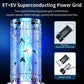 2-in-1 Rechargeable Mosquito Zapper & Camping Lantern - 3600mAh Battery - 2000V Electric Insect Killer with Bionic Trap Technology - Waterproof Outdoor Bug Trap - Black