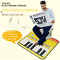 Yellow Electronic Toilet Piano Mat - Funny Musical Floor Keyboard for Bathroom Entertainment - Novelty Gag Gift & Potty Training Toy - Waterproof & Non-Slip - Fits Standard Toilets