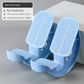 2 PCS Foot Rocker Calf Stretcher - Ankle & Lower Leg Stretching Board for Plantar Fasciitis & Achilles Relief - Anti-Slip Balance Wedge for Home & Office - Heavy Duty Blue