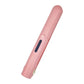 Cordless Mini Hair Straightener & Curler 2-in-1 - Portable USB Rechargeable Ceramic Flat Iron with 3 Temperature Settings - Compact Travel Styler for Bangs & Touch Ups - Pink