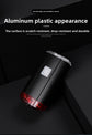 2 PCS USB Rechargeable Mini Bike Lights - Aluminium LED Front & Rear Safety Lamp Set - 150 Lumen High Brightness Flashlight for Helmet & Handlebar - IPX8 Waterproof - Black