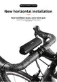 EOS610 1000 Lumen Anti-Glare Bike Light with Single Bracket Mount - USB Rechargeable LED Headlight 2000mAh - Waterproof Aluminium Horizontal Front Lamp for MTB & Road