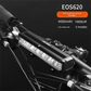 EOS620 1800 Lumen High Power Bike Light with Stable Dual Bracket Mount - 4000mAh Long Life Battery USB Rechargeable - Anti-Glare Aluminium LED Headlight for MTB & Commuting