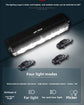 EOS620 1800 Lumen High Power Bike Light with Stable Dual Bracket Mount - 4000mAh Long Life Battery USB Rechargeable - Anti-Glare Aluminium LED Headlight for MTB & Commuting