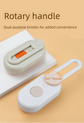 3 in 1 Electric Pet Spray Comb with Rotatable Handle Anti Static Grooming Brush for Cats and Dogs Massage Deshedding Tool White