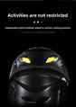 SULAITE CE Level 1 Certified 4 Piece Motorcycle Protective Gear Set Grey Knee Pads and Elbow Guards Long Shin Armour Quick Release for Motocross Dirt Bike