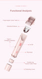 2-in-1 Electric Lady Shaver & Bikini Trimmer Dual Head Waterproof Wet & Dry Body Hair Remover Cordless Razor for Face Legs Underarms White