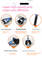 Portable Pet Pooper Scooper 28cm Handheld Dog Waste Jaw Claw Picker with Bone Dispenser & Waste Bags Black