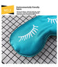 3 PCS Silky Satin Sleep Mask Set Cute Eyelash Design Soft Light Blocking Eye Cover with Adjustable Strap for Travel Nap Navy Rose Pink