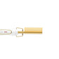 Electric Hot Comb Hair Straightener & Curler Titanium Alloy Fast Heat Wet Dry Styling Tool White Gold AU Plug
