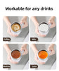 Automatic Self Stirring Coffee Mug 380ml Magnetic Mixing Cup 304 Stainless Steel AAA Battery Operated Travel Tumbler for Hot Chocolate Tea Office Home Coffee