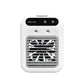 Portable 500ml Large-Capacity Air Cooler Fan - 9-Blade Strong Wind & Wide-Angle Oscillation, Easy Top-Fill Desktop Evaporative Humidifier