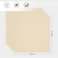 16 Pack Khaki Durable & Soft Self-Adhesive Carpet Tiles(30x30cm) - Interlocking Non-Slip Square Floor Mat for Bedroom, Office & Living Room