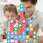 Blue Edition Kids Logic Thinking Matching Game - Interactive Educational Puzzle Toy Tabletop Board Game