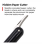 Red Pen-Style Air Pressure Wine Bottle Opener with Vacuum Wine Stopper Set - Effortless Cork Removal for Home & Champagne Party