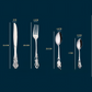 4Set / 16PCS Silver Royal Court Cutlery Set - Vintage Hollow Engraved 410 Stainless Steel Dinnerware with Gift Box