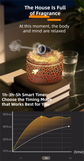 167 White Simulation Volcano Diffuser & Humidifier - Smart Timer Ultrasonic Mister with Volcano Lava Crack Shell and Colorful Light