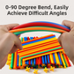 Soft Straw & Pipe Connector Building Blocks Toy - 200 Pcs Interlocking Construction Set, Educational Puzzle Toy for Kindergarten