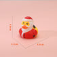 Christmas Rubber Duck Advent Calendar - 24 Days Countdown with Giraffe Themed Mini Duck Toys (Blind Box)