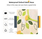 Yellow Plaid Foldable Waterproof & Moisture-Proof Picnic Blanket 150x100CM - 600D Three-Layer Composite Oxford Extra Large Mat for Beach & Camping